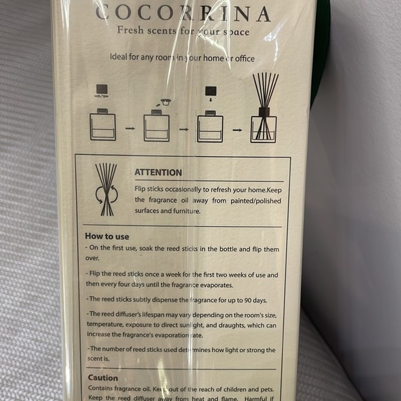 Diffuser Duo: Voluspa Copper Clove and Cocorrina Freah Linen - Picture 5 of 5